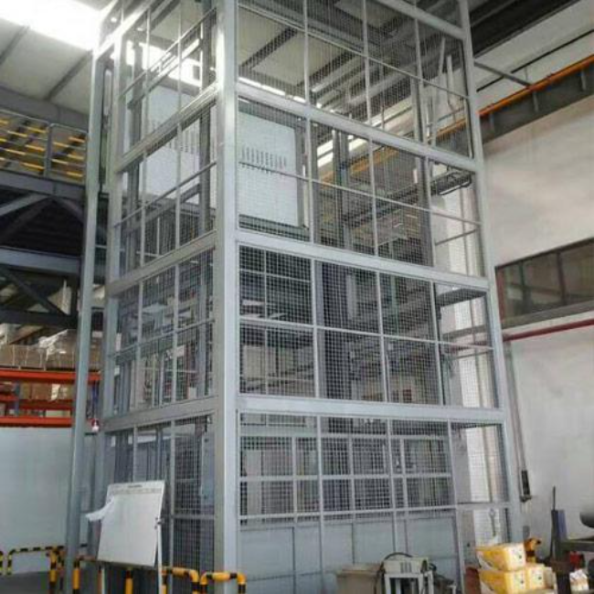 什运乡导轨式升降平台货梯